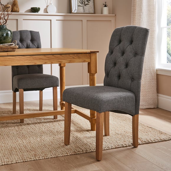 Darcy Set of 2 Dining Chairs, Linen