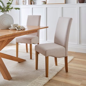 Ethan Set Of 2 Dining Chairs- Fabric