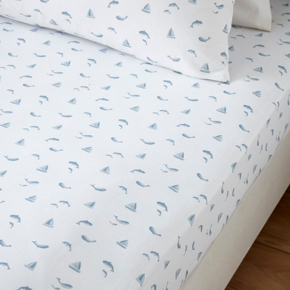 Click to view product details and reviews for By The Sea Organic Cotton Fitted Bed Sheet.