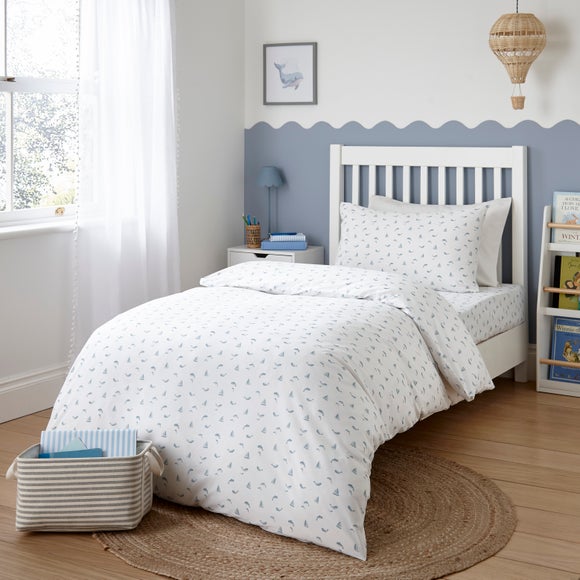 Click to view product details and reviews for By The Sea Organic Cotton Duvet Cover And Pillowcase Set.