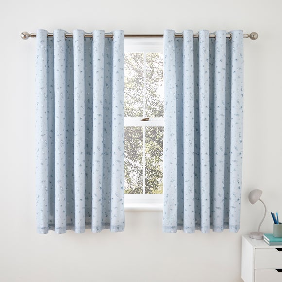 To The Moon Curtains Blackout Eyelet Curtains