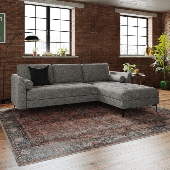 Click to view product details and reviews for Max Multi Yarn Boucle Corner Chaise Sofa With Metal Legs. Click to view product details and reviews for Max Multi Yarn Boucle Corner Chaise Sofa With Metal Legs.
