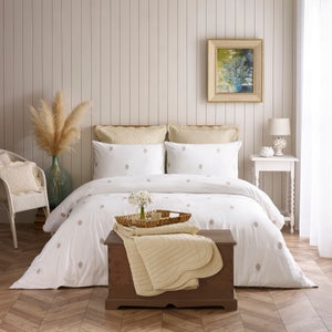 Dorma Charleton 100 Cotton Duvet Cover & Pillowcase Set