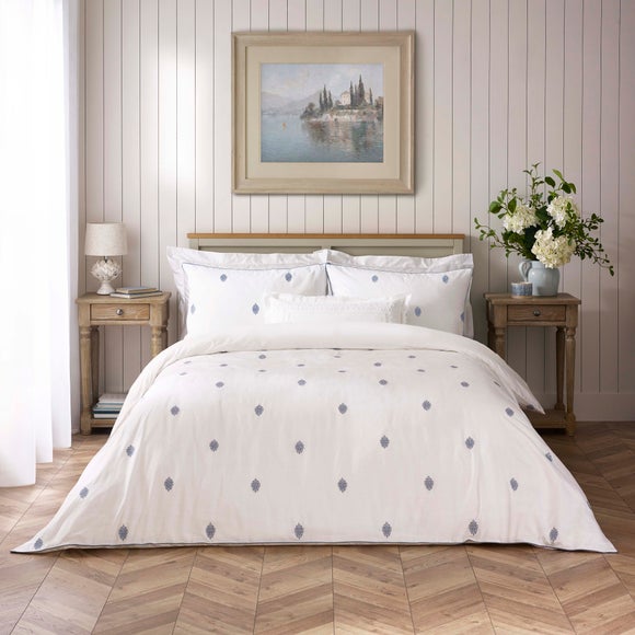 Dorma Charleton 100% Cotton Duvet Cover & Pillowcase Set