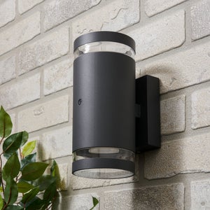Skye Modern 2 Light Outdoor Sensor Wall Light