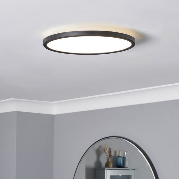 Core LED Flush Bathroom Ceiling Light