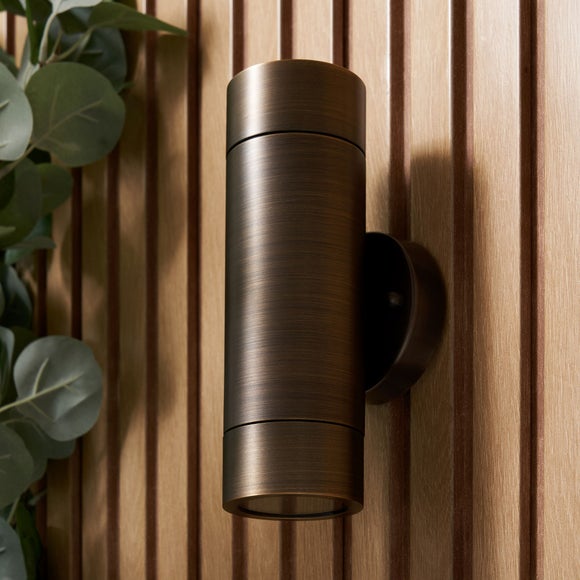 Wren Industrial 2 Light Outdoor Wall Light