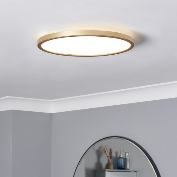 Core LED Flush Bathroom Ceiling Light