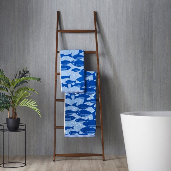 Frazer Fish Cotton Towel
