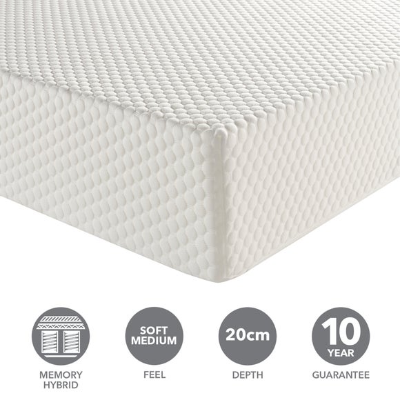 View Komfi Unity 1000 Pocket Memory Foam Hybrid Mattress View Komfi Unity 1000 Pocket Memory Foam Hybrid Mattress