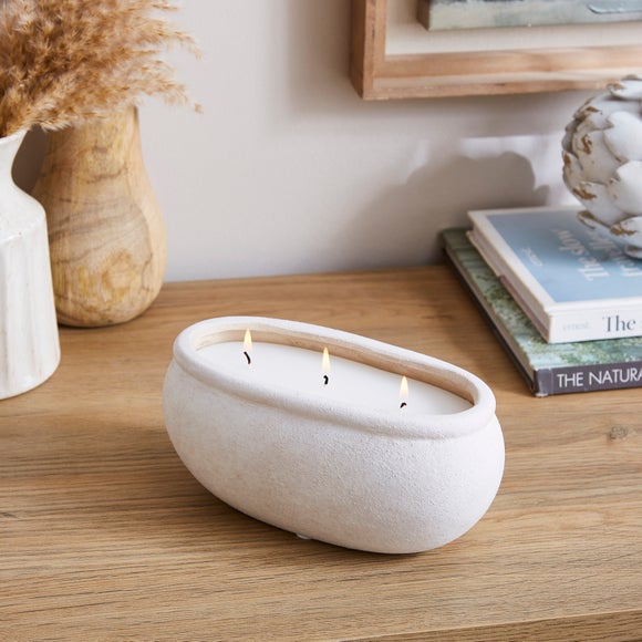 Concrete Bergamot & Oud Multi Wick Candle