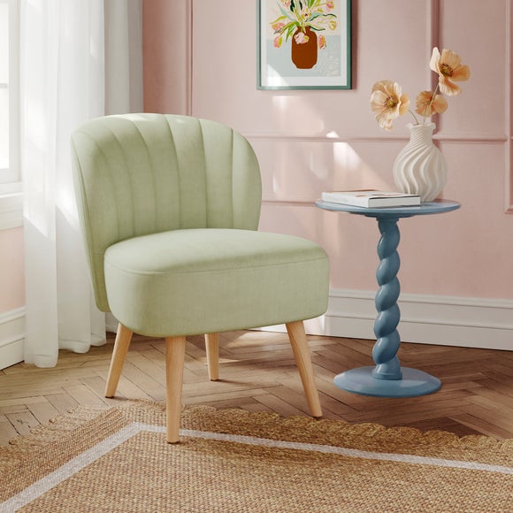 Click to view product details and reviews for Colette Velvet Accent Chair.