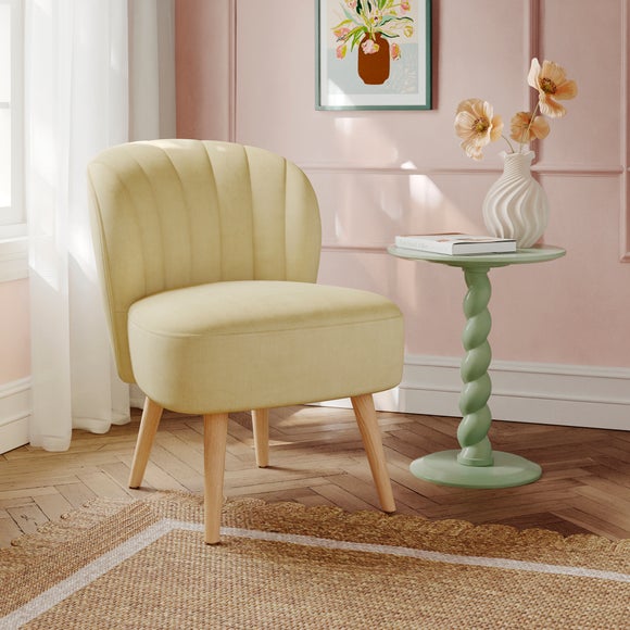 Colette Velvet Accent Chair