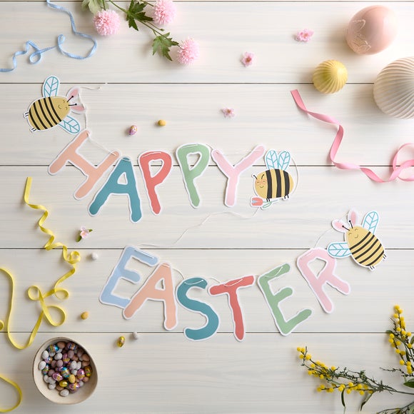Happy Easter Paper Bunting