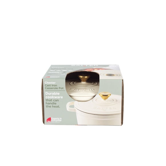 Salter Chester Cast Iron Casserole Pot