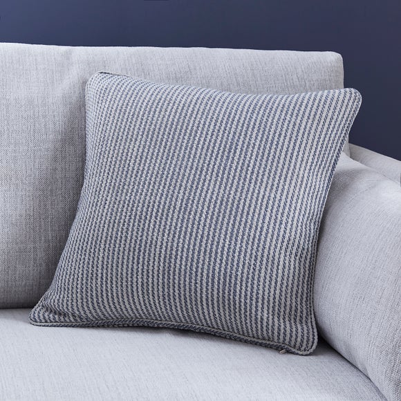 Walker Tonal Stripe Square Cushion