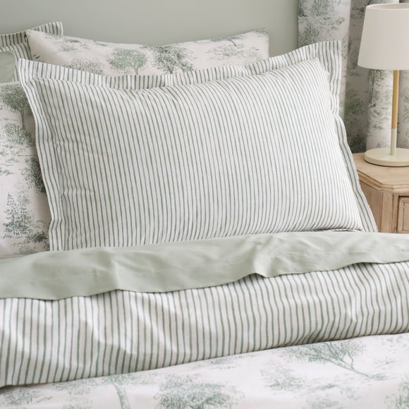 Toile Trees Polycotton Oxford Pillowcase