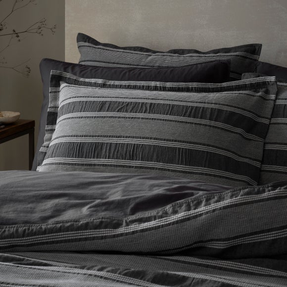 Click to view product details and reviews for Combe Stripe 100 Organic Cotton Oxford Pillowcase. Click to view product details and reviews for Combe Stripe 100 Organic Cotton Oxford Pillowcase.