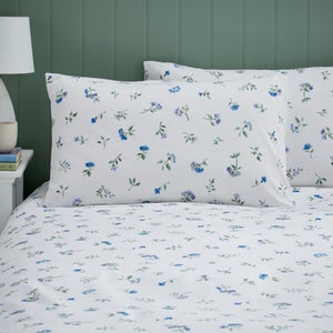 Margo Floral 100 Cotton Standard Pillowcase Pair
