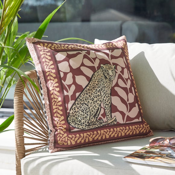 Global Cheetah Outdoor Square Cushion