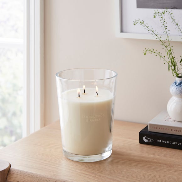 Sandalwood & Amber XL Multi Wick Candle