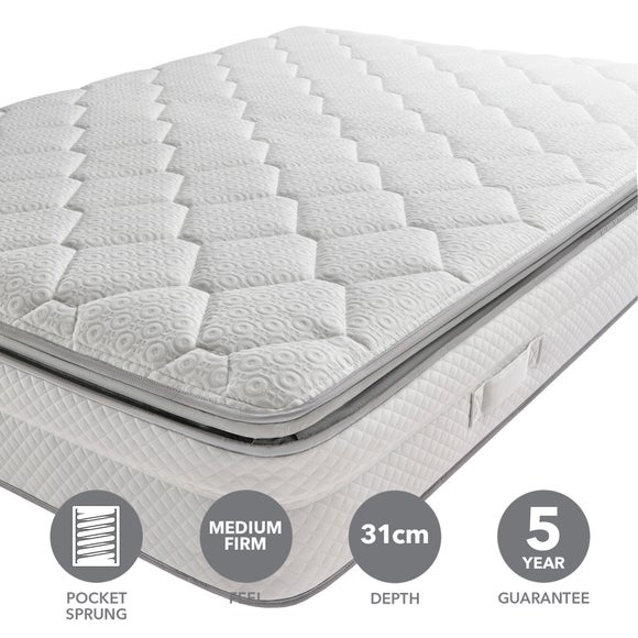 Silentnight Memory 2000 Pocket Hybrid Mattress