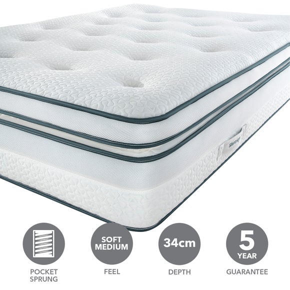 Silentnight Ultragel 2000 Pocket Boxtop Hybrid Mattress