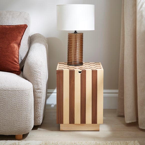 View Harmon Games Side Table- Mango Wood View Harmon Games Side Table- Mango Wood