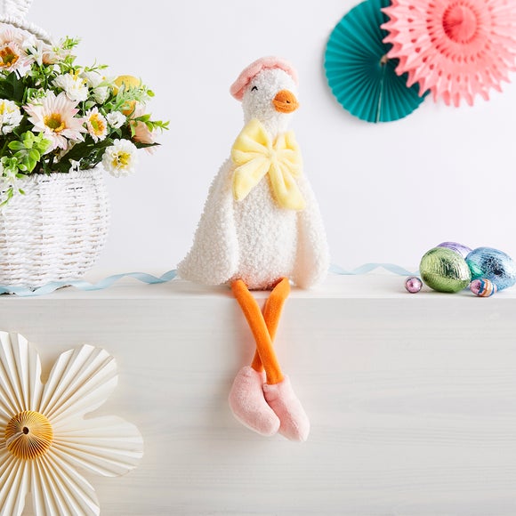 Darcy Duck with Dangly Legs Plush Toy