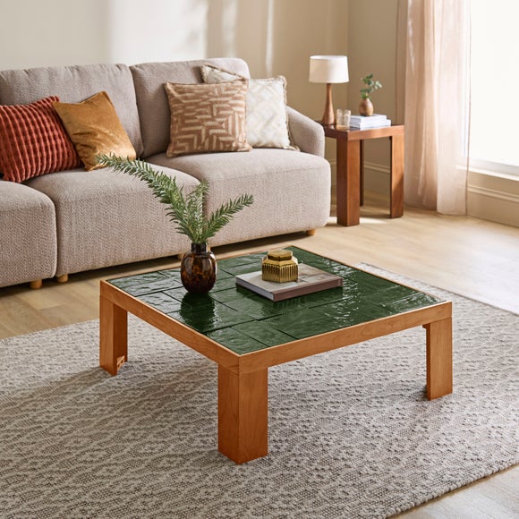 Click to view product details and reviews for Lavina Glass Tiled Coffee Table.