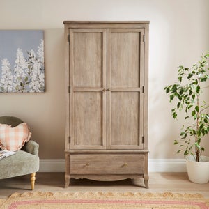 Giselle Double Wardrobe- Mango Wood
