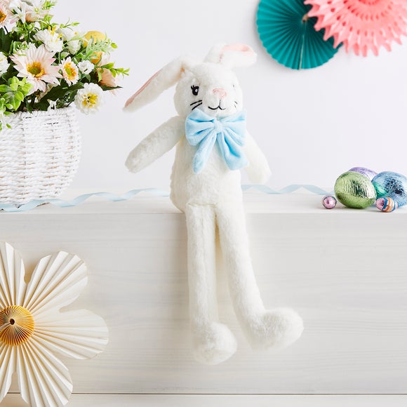 Bow Bunny Plush Toy