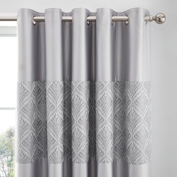 Roselyn Blackout Eyelet Curtains