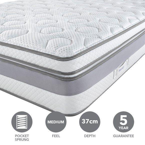 Silentnight Memory Cool 3000 Pocket Boxtop Hybrid Mattress