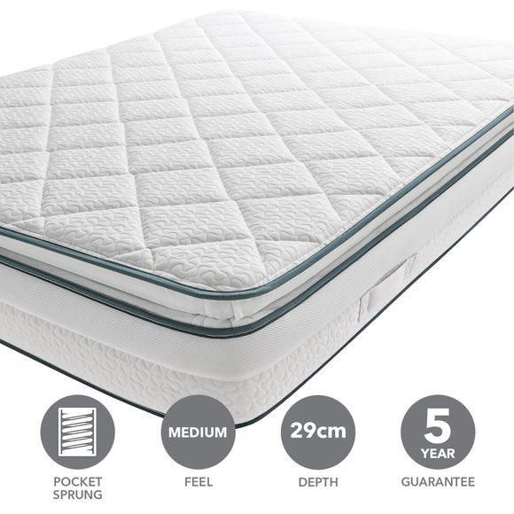 Silentnight Ultra Gel 1200 Pocket Pillowtop Hybrid Mattress