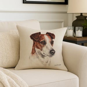 Christine Varley Jack Russell Square Cushion