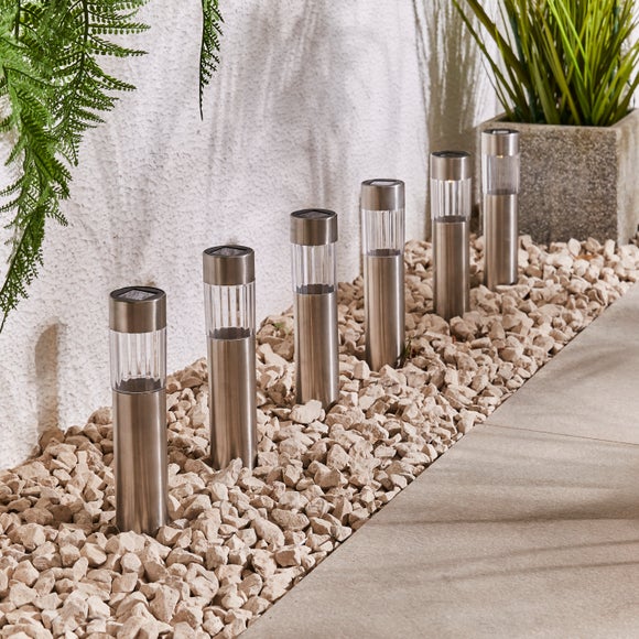 Set of 6 Solar Stake Lights
