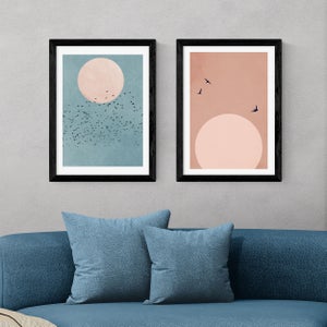 East End Prints Set Of 2 Fly Away Prints