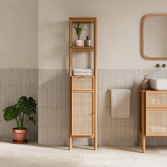 Arden Bamboo Tallboy Storage Unit