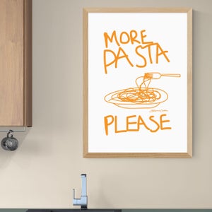East End Prints More Pasta Please Print