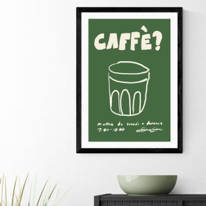 East End Prints Caffe Print