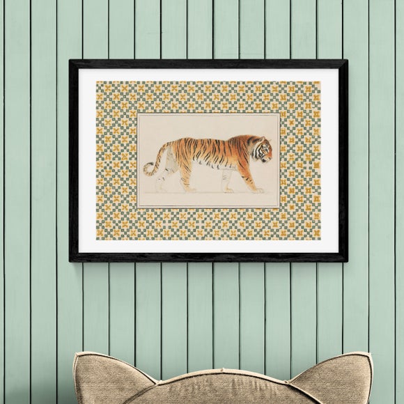 East End Prints Pacing Tiger Print