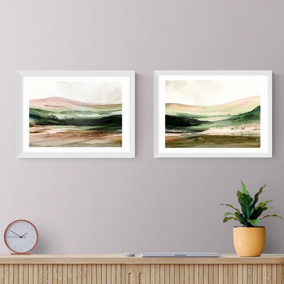East End Prints Set of 2 West Country Landscape Prints