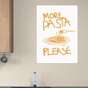 East End Prints More Pasta Please Print