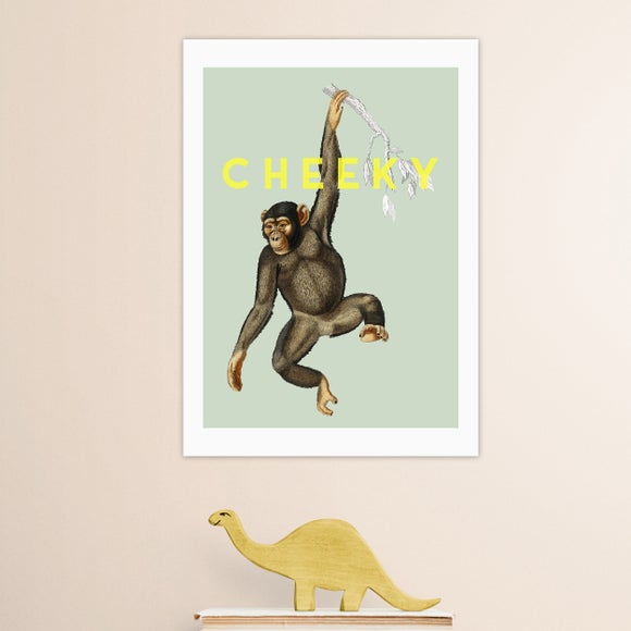 View East End Prints Cheeky Monkey Print View East End Prints Cheeky Monkey Print