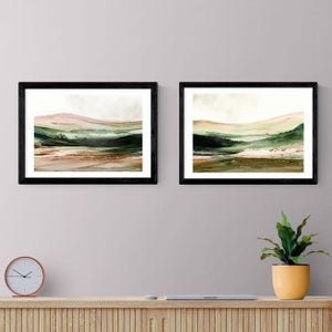 East End Prints Set Of 2 West Country Landscape Prints