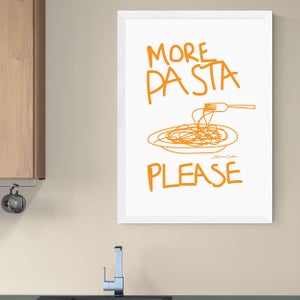 East End Prints More Pasta Please Print