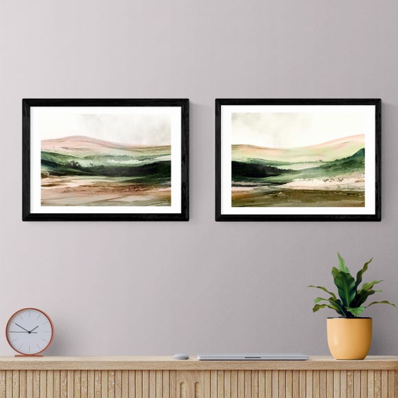 East End Prints Set of 2 West Country Landscape Prints
