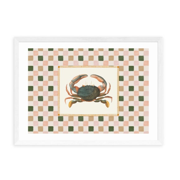Photo 2 of East End Prints Check Out This Crab Print