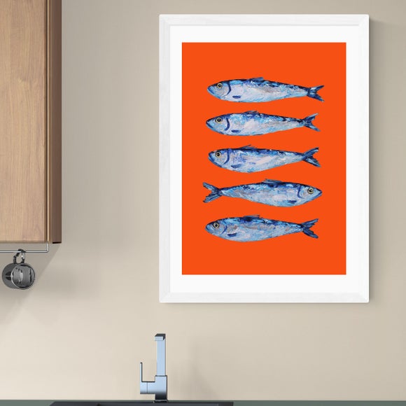 East End Prints Sardines Print